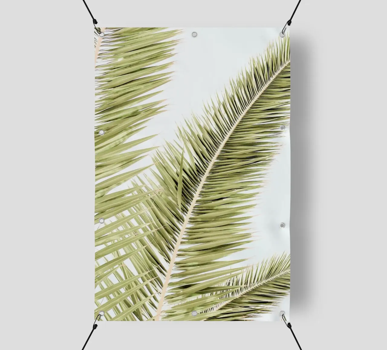 Light Palm Trees telo in pvc da Babett Schultze