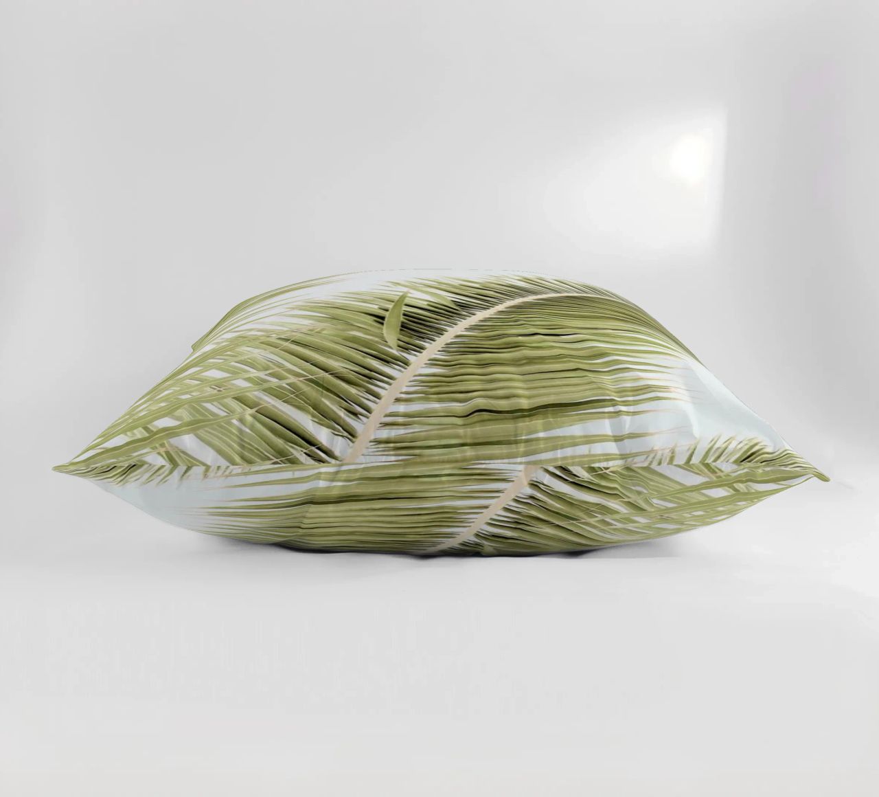 Light Palm Trees cuscino da Babett Schultze