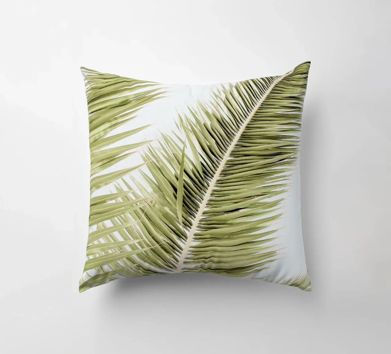 Light Palm Trees cuscino da Babett Schultze