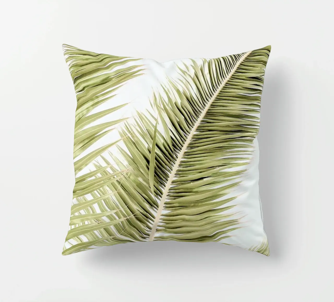 Light Palm Trees cuscino da Babett Schultze