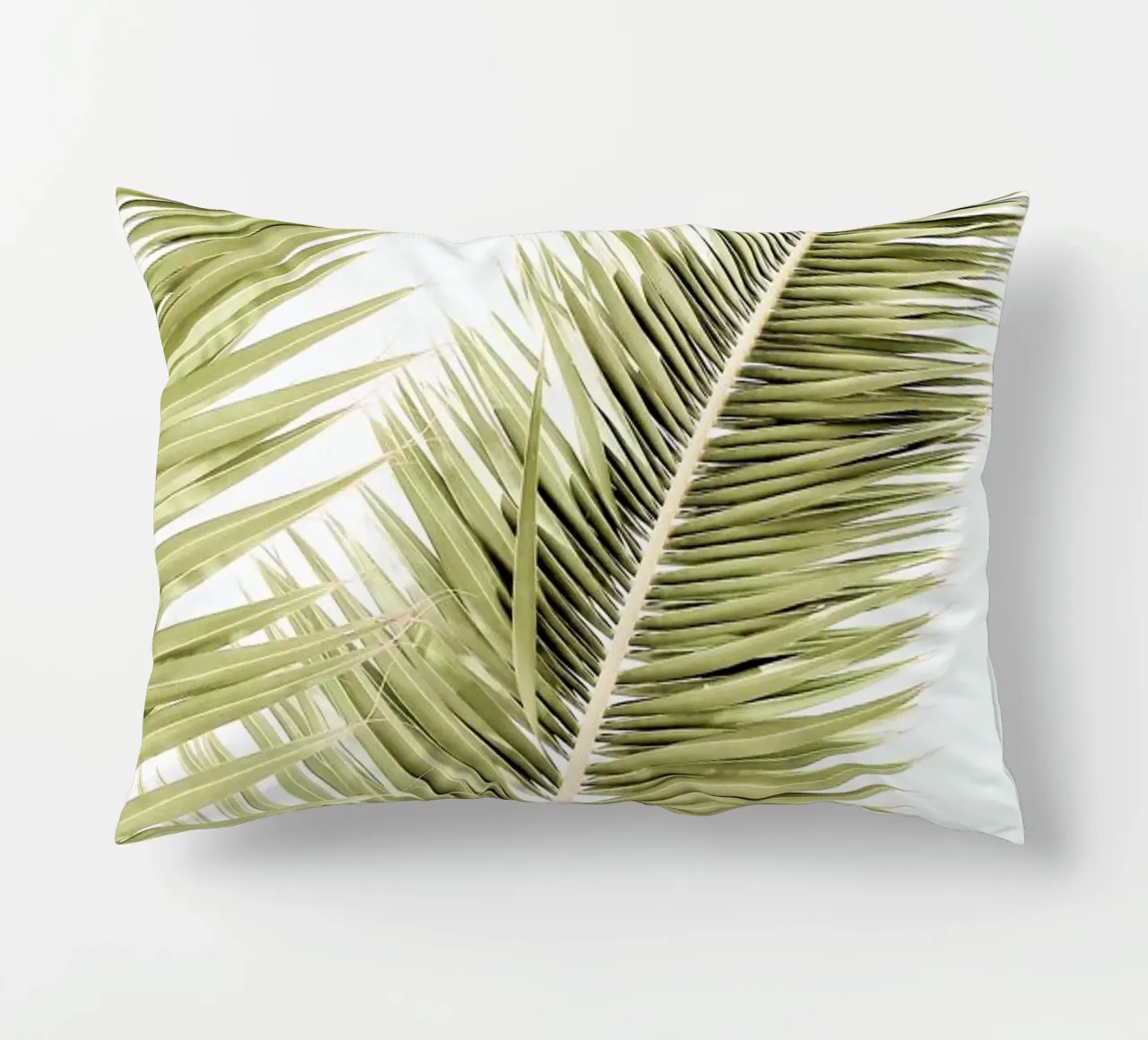 Light Palm Trees kussen van Babett Schultze