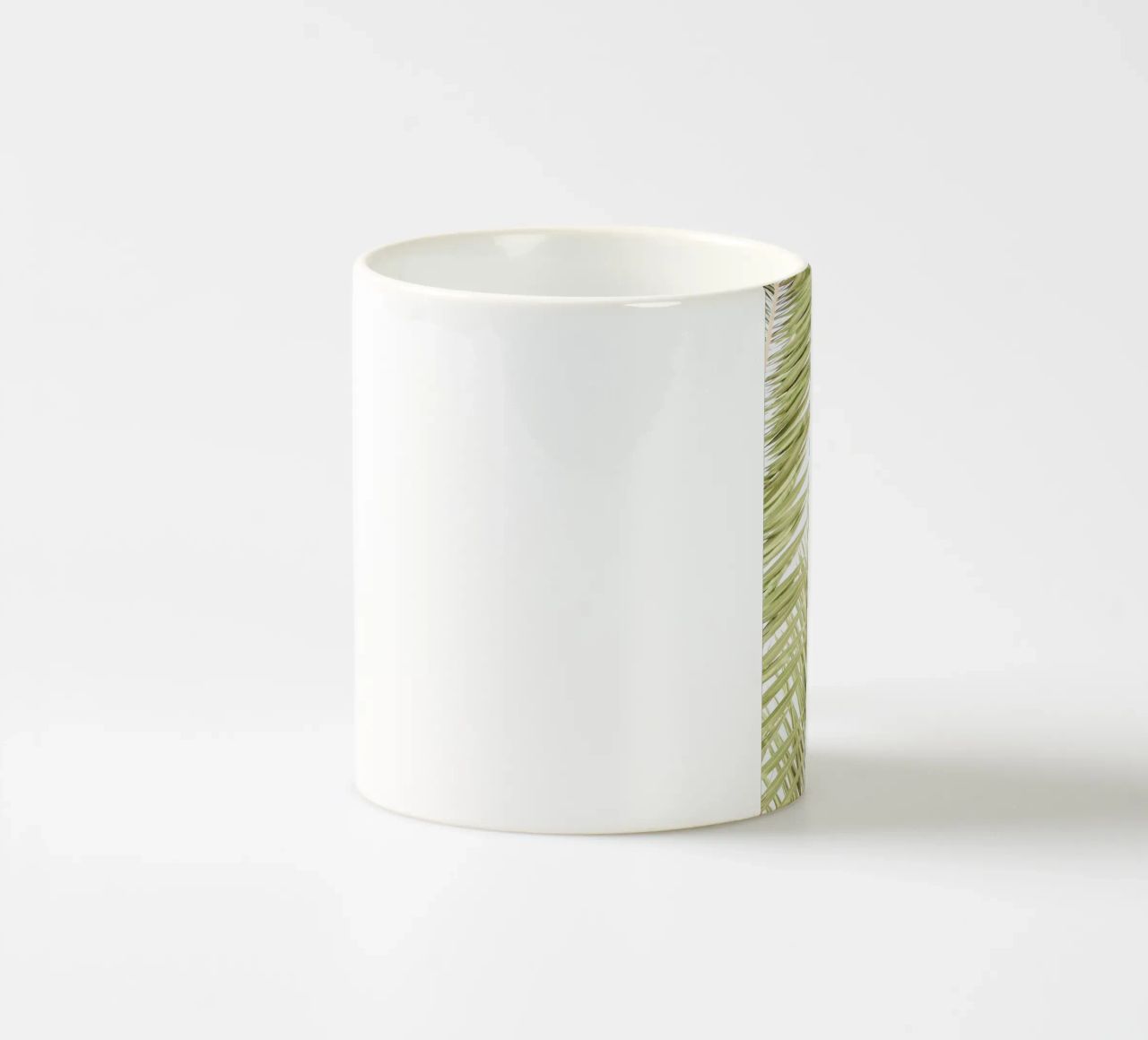 Light Palm Trees tazza in ceramica da Babett Schultze