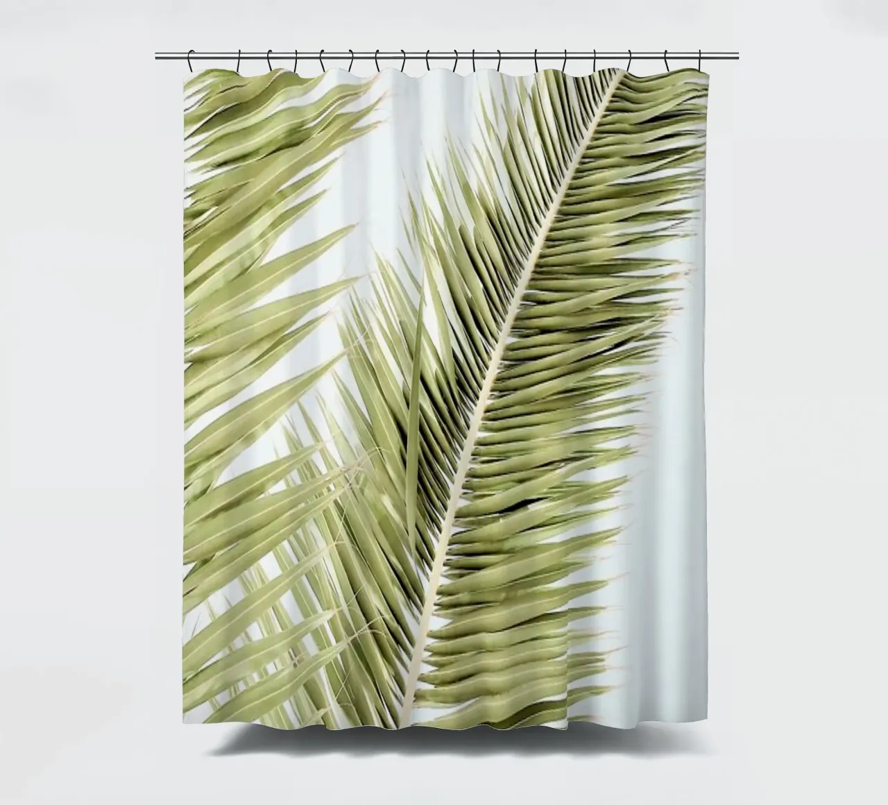 Light Palm Trees tenda da doccia da Babett Schultze