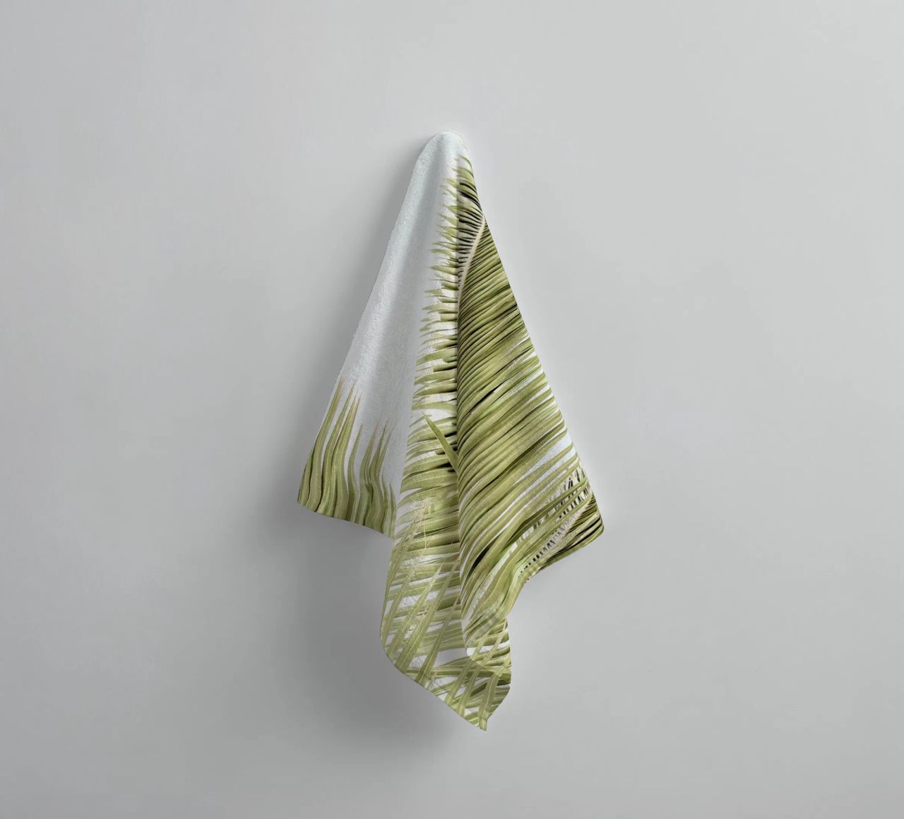 Light Palm Trees asciugamano da bagno da Babett Schultze