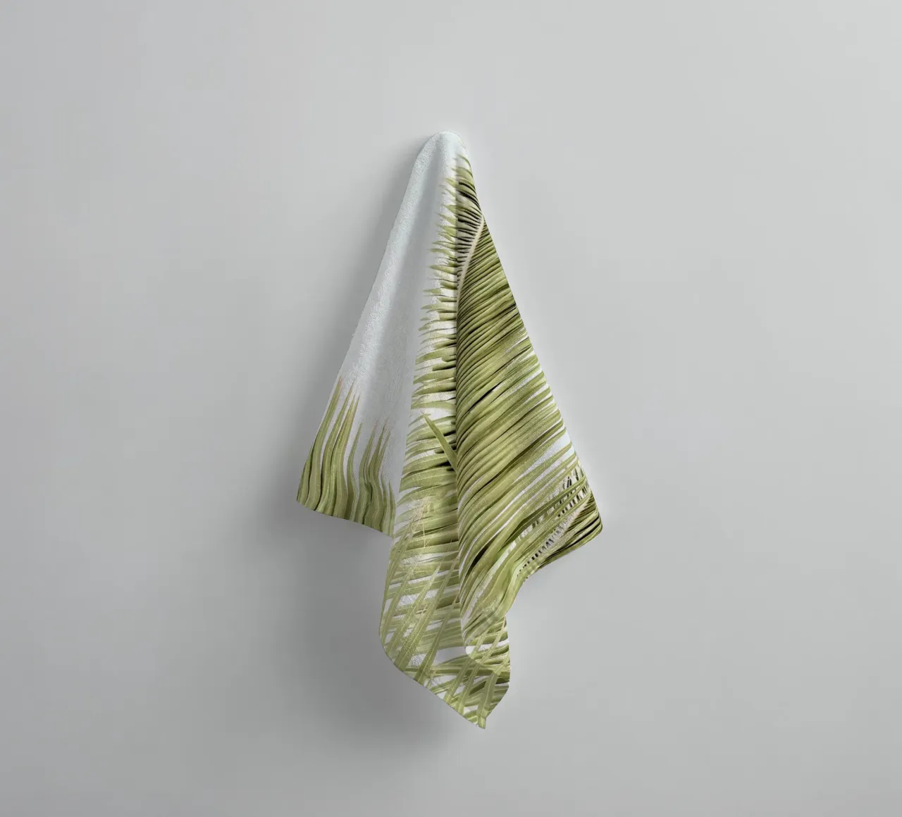 Light Palm Trees asciugamano da bagno da Babett Schultze