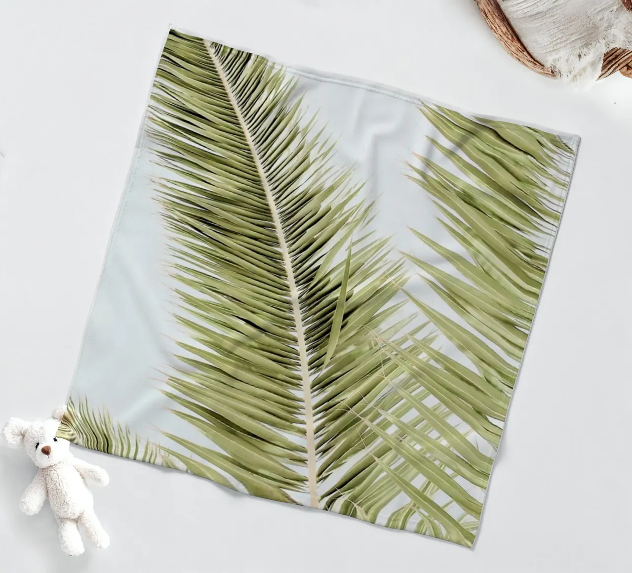 Light Palm Trees coperta in pile da Babett Schultze