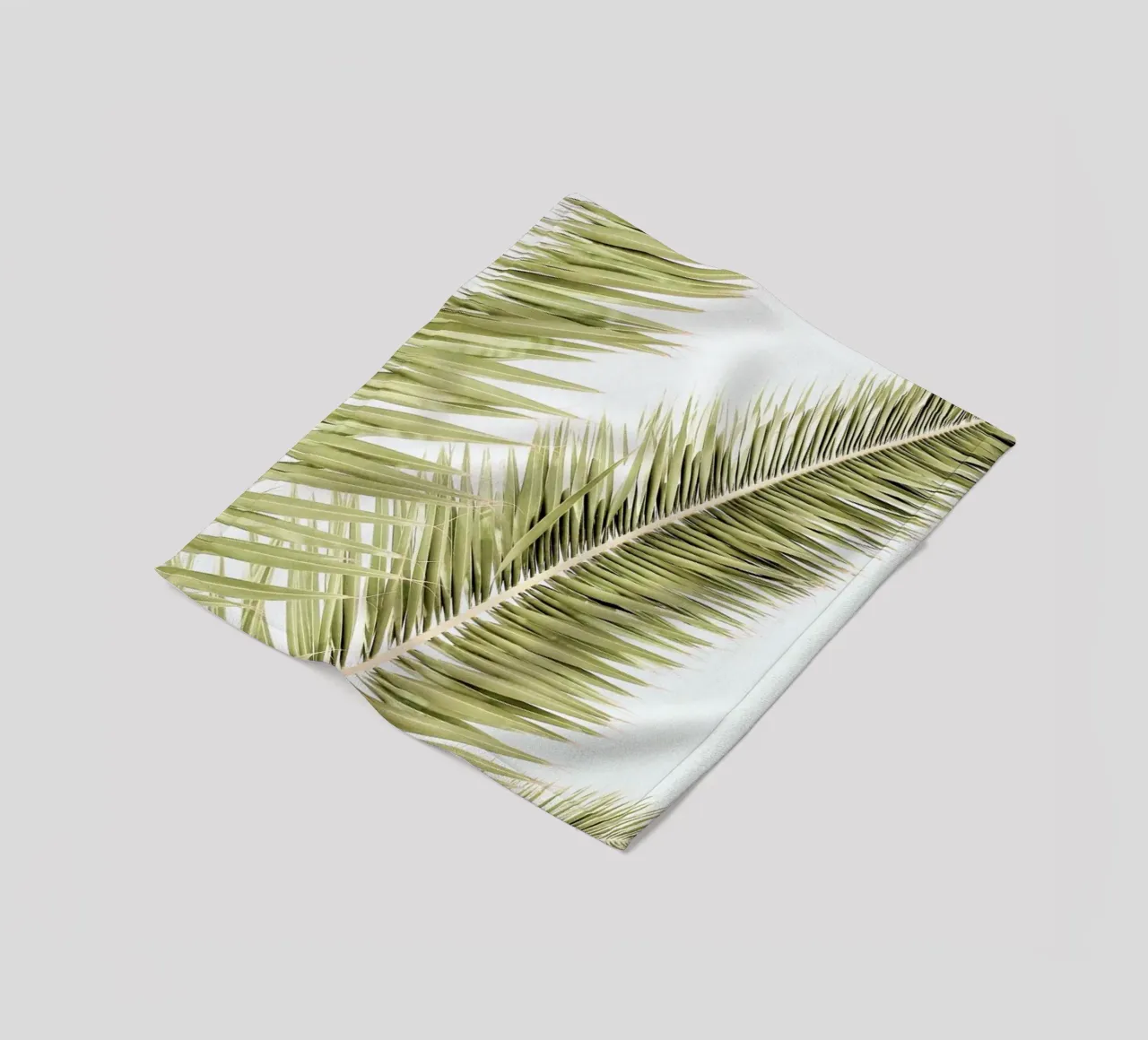 Light Palm Trees coperta in pile da Babett Schultze