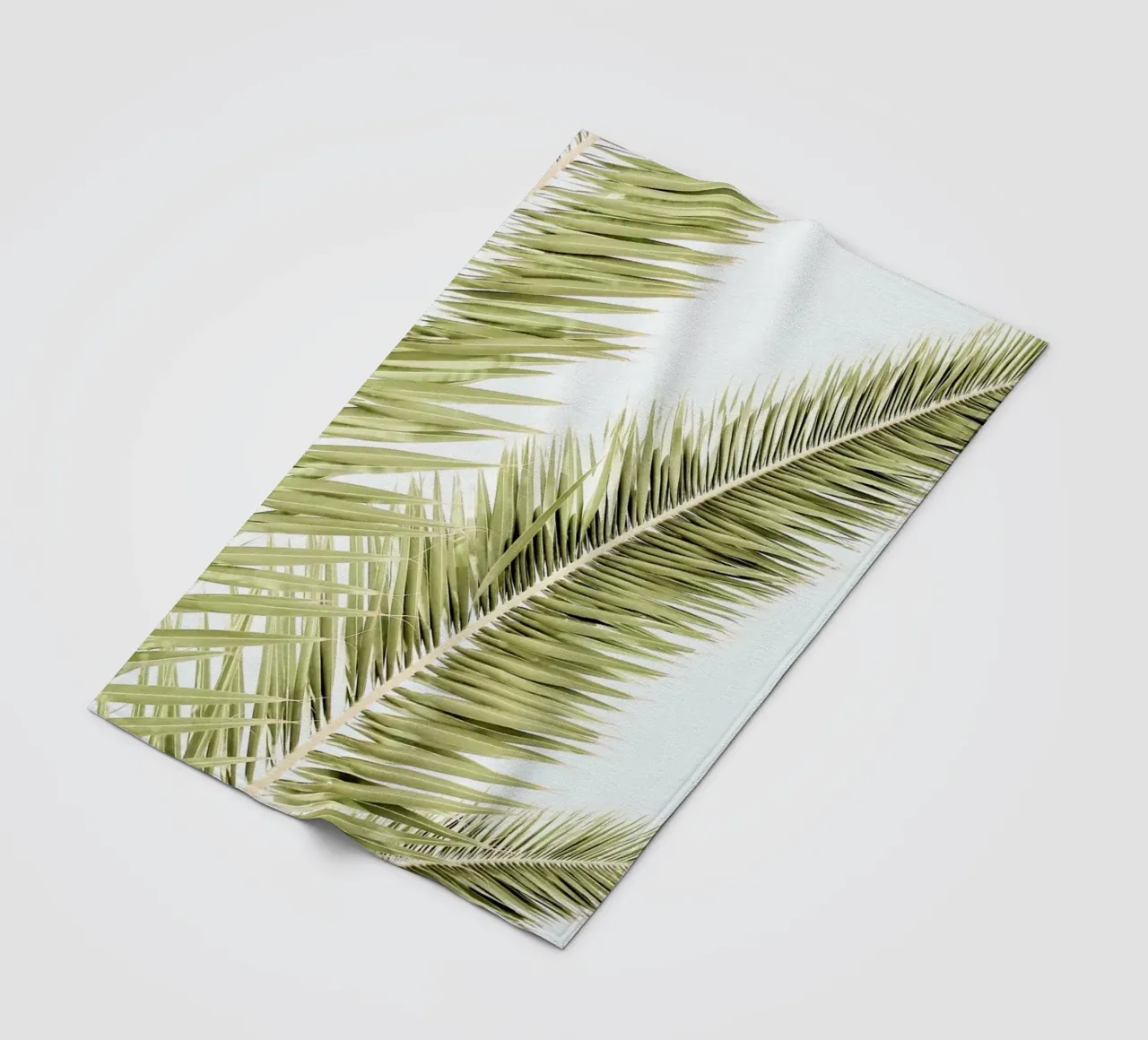 Light Palm Trees coperta in pile da Babett Schultze