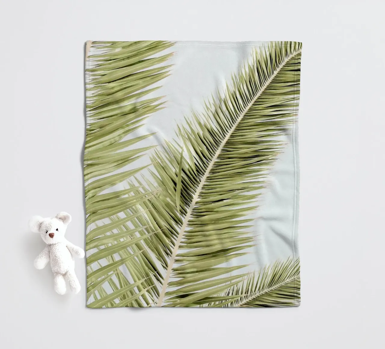 Light Palm Trees coperta in pile da Babett Schultze