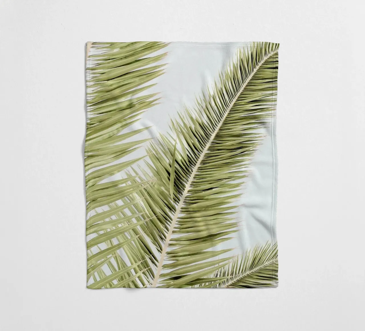 Light Palm Trees coperta in pile da Babett Schultze