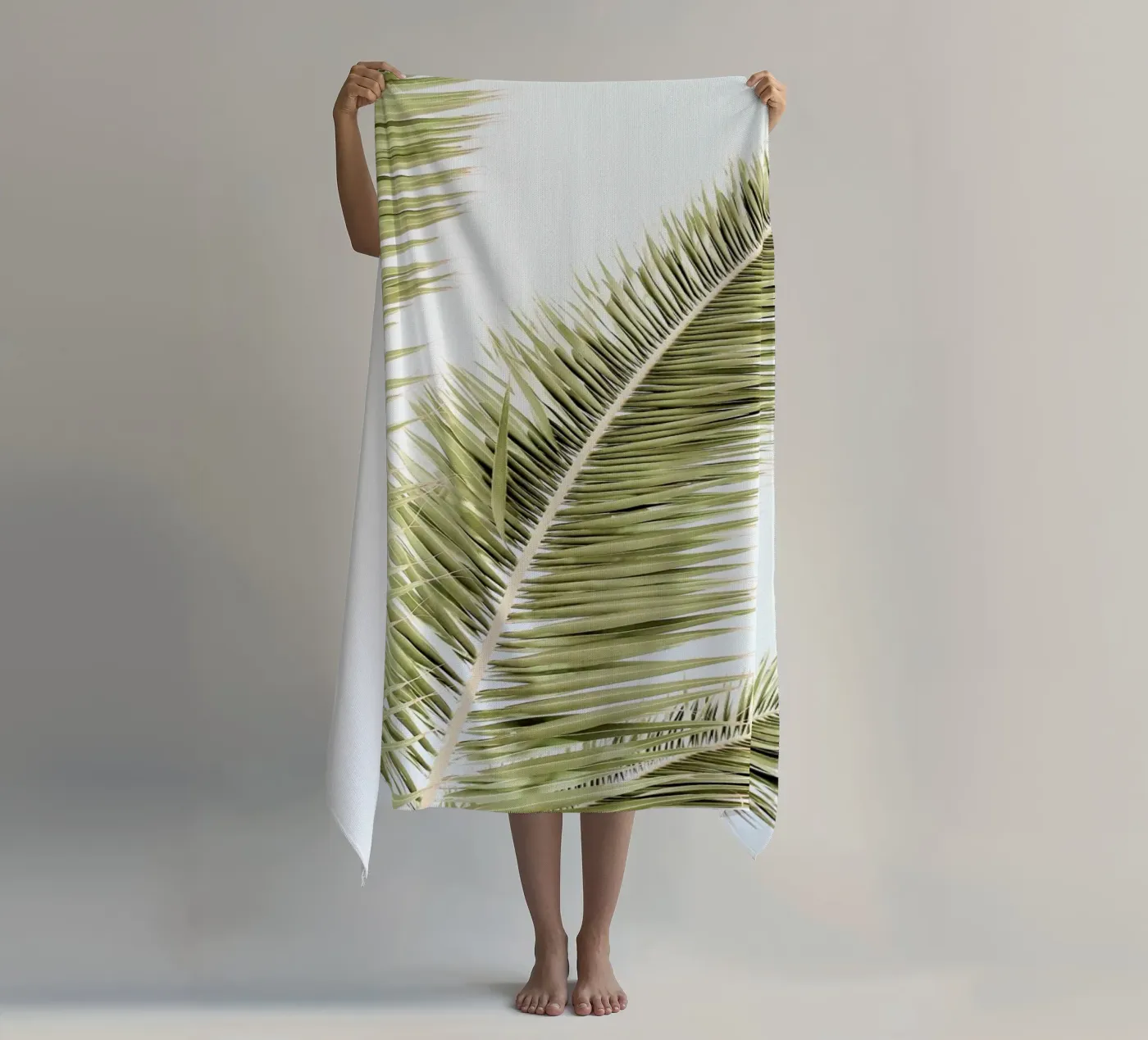 Light Palm Trees telo mare da Babett Schultze