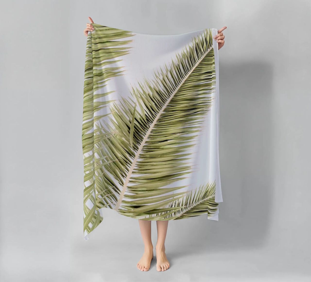 Light Palm Trees telo mare da Babett Schultze