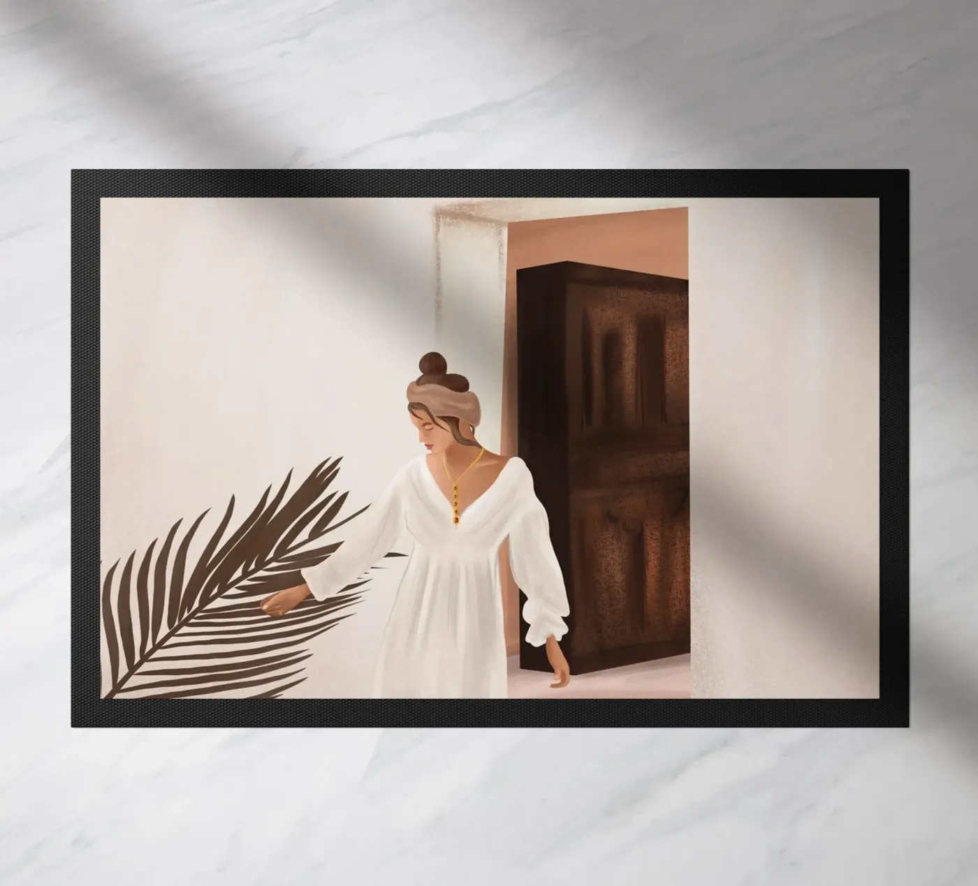 Sunrise doormat by cityart