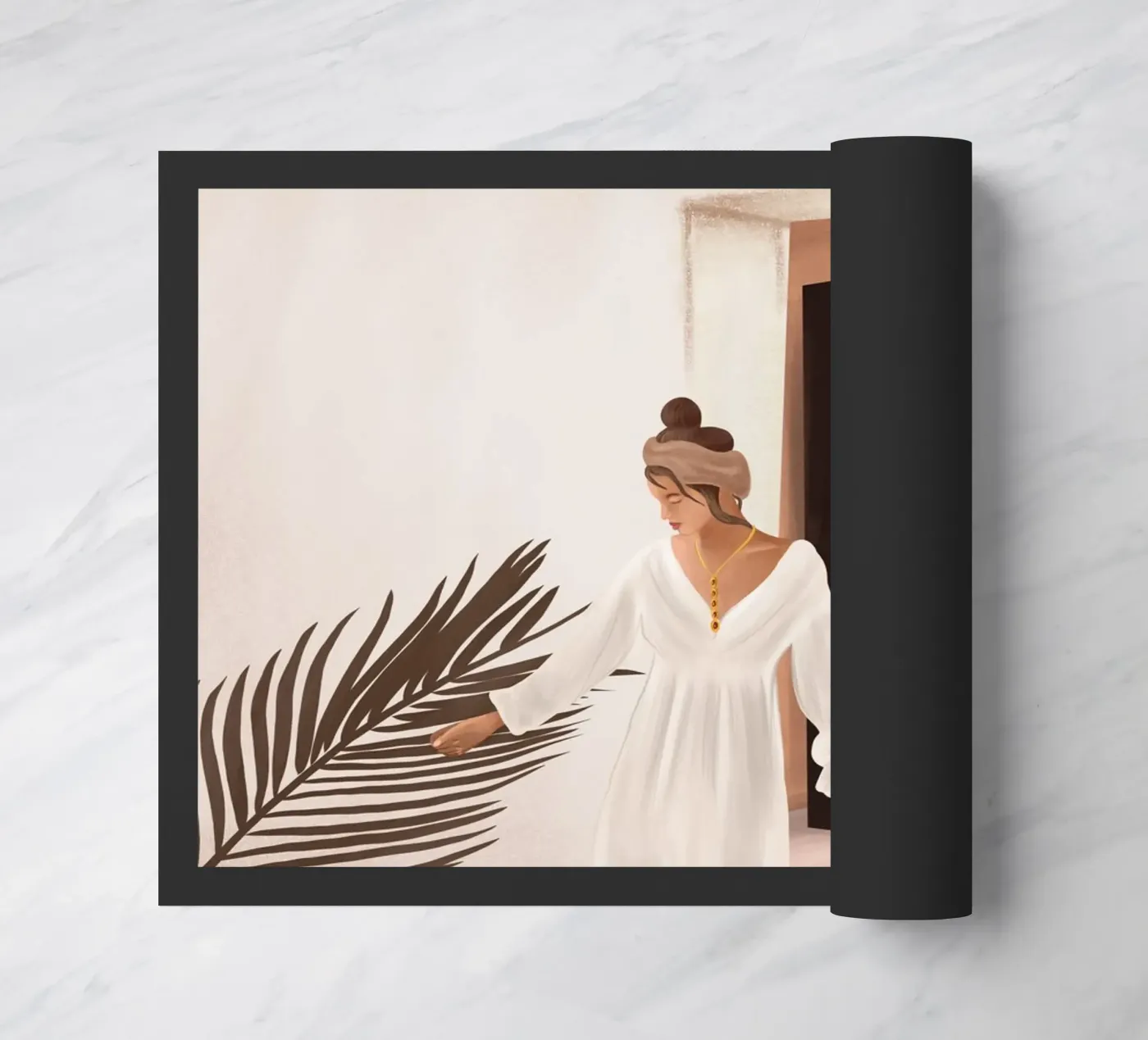 Sunrise doormat by cityart