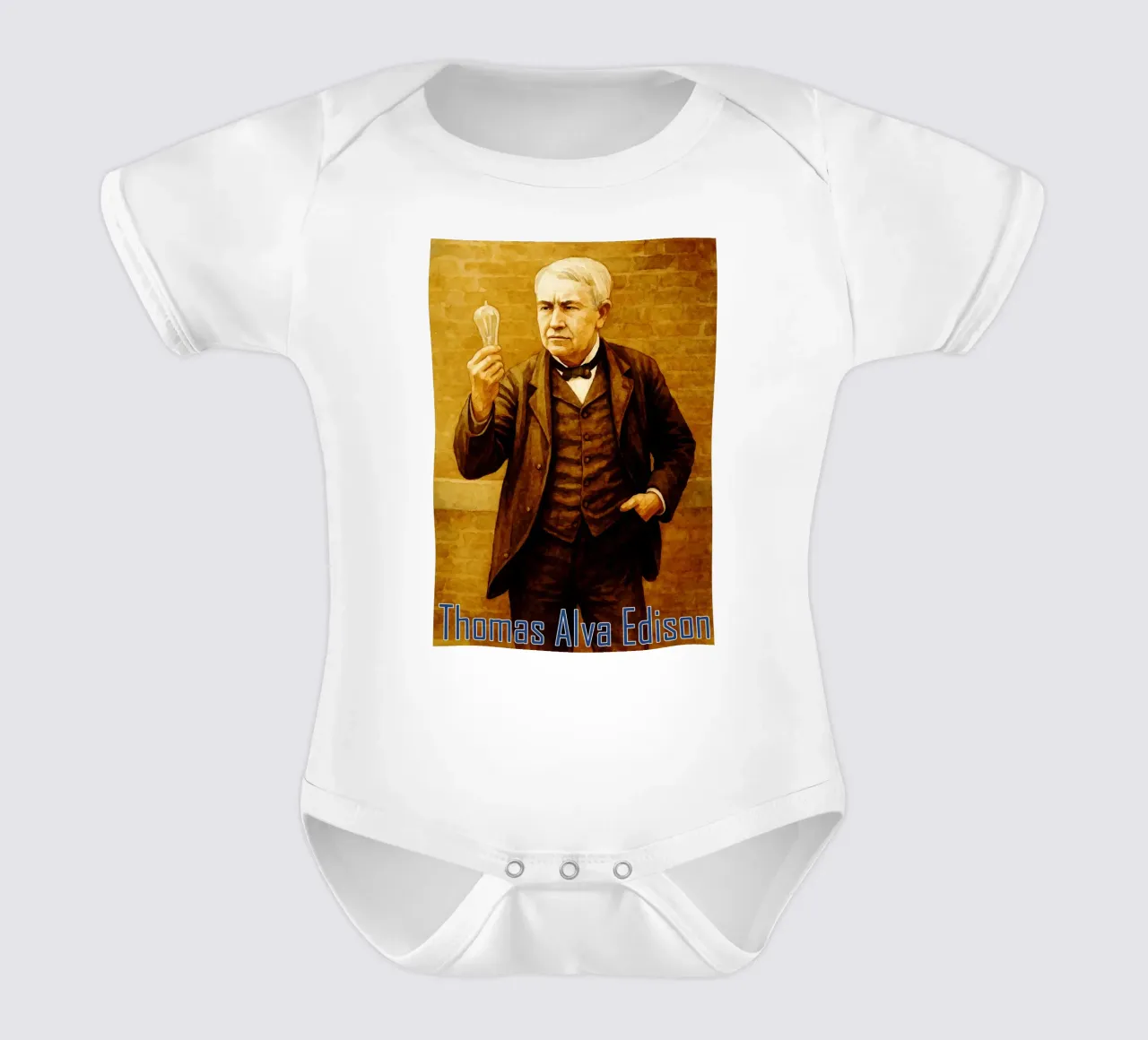 Thomas Alva Edison Repeindre l'imagination Redessiner body bébé de MOKAIYA