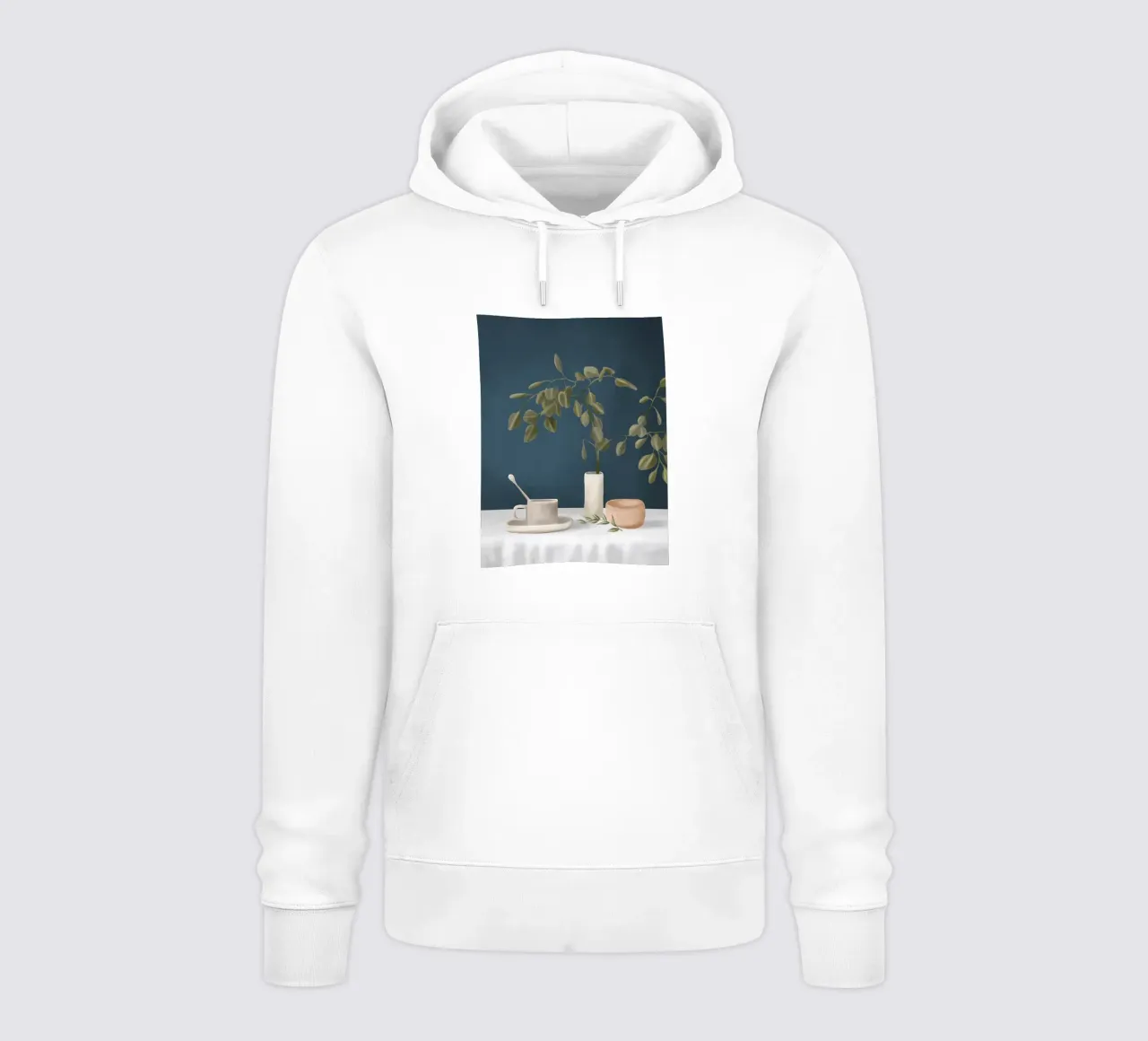 Eucalyptus I felpa con cappuccio da cityart