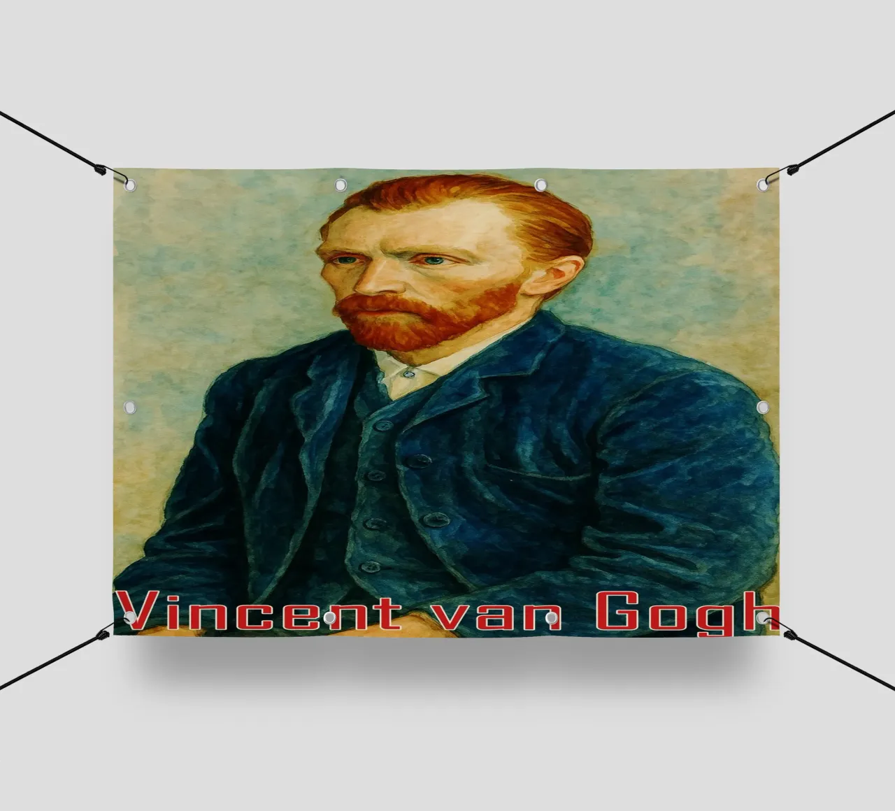 Vincent van Gogh Repainting Imagination Redrawing pvc cover by MOKAIYA