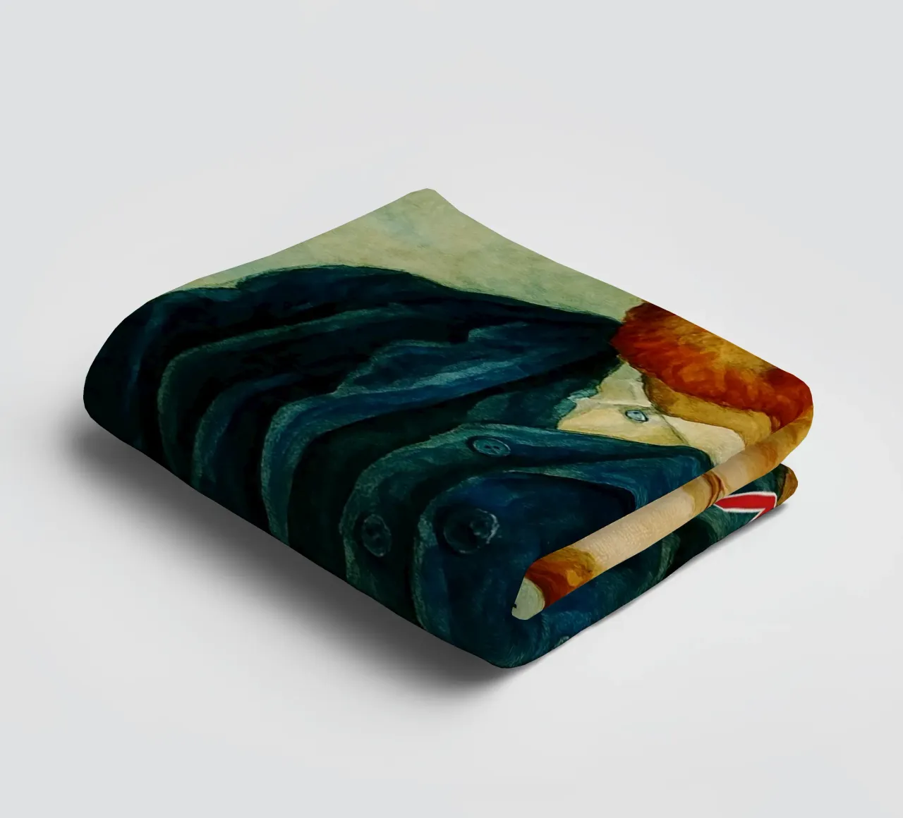 Vincent van Gogh Repainting Imagination Redrawing towel by MOKAIYA