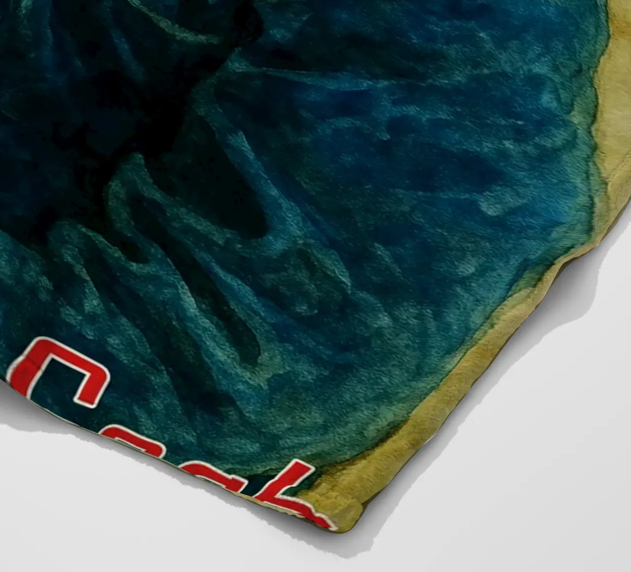 Vincent van Gogh Repainting Imagination Redrawing fleece blanket by MOKAIYA