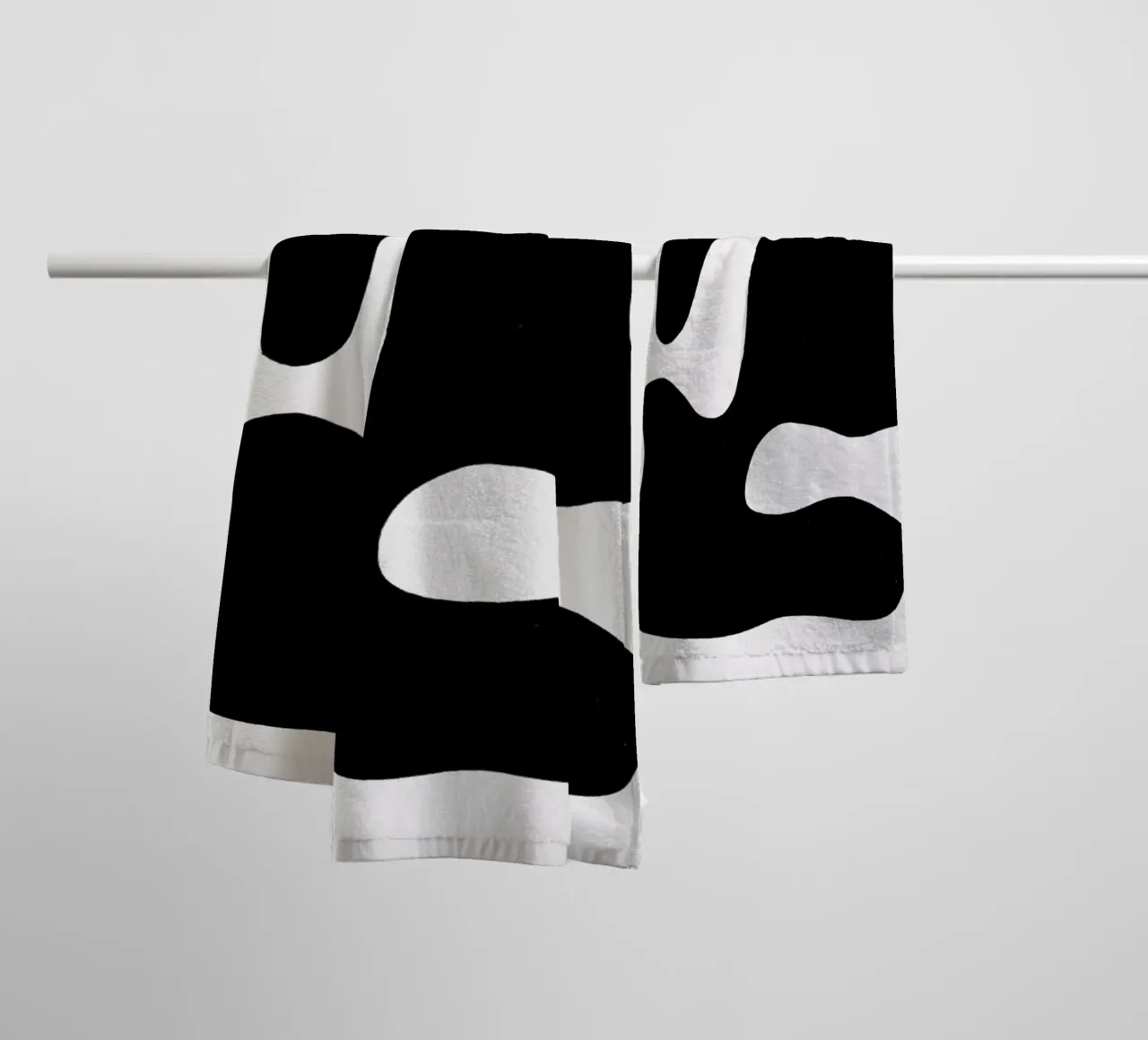 Jigsaw asciugamano da bagno da Graphite