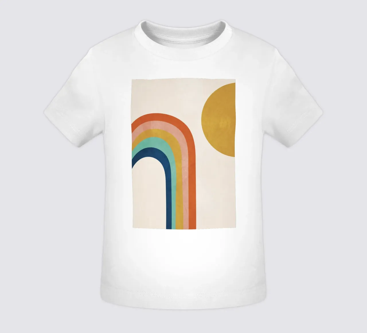 The Sun and a Rainbow maglietta neonato da cityart