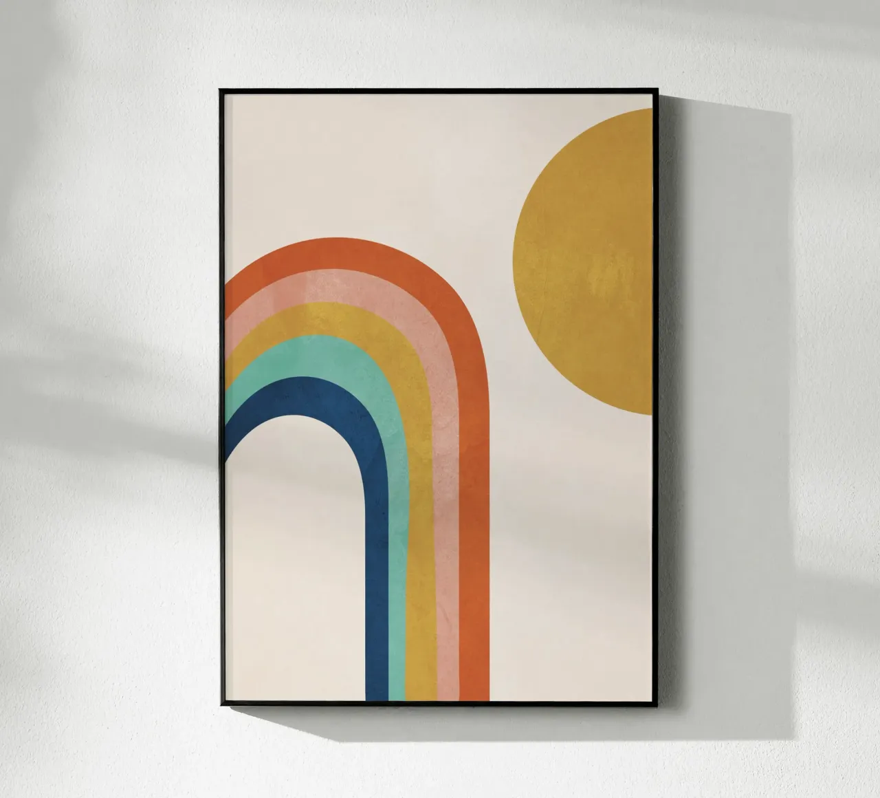 The Sun and a Rainbow Acryl-Glas von cityart