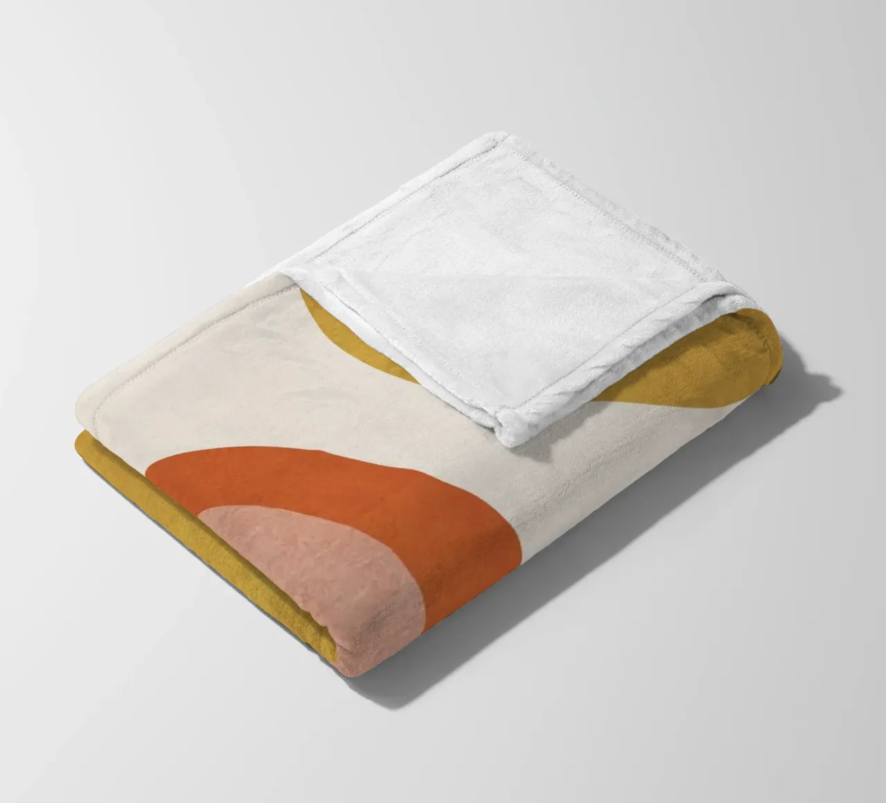 The Sun and a Rainbow coperta in pile da cityart