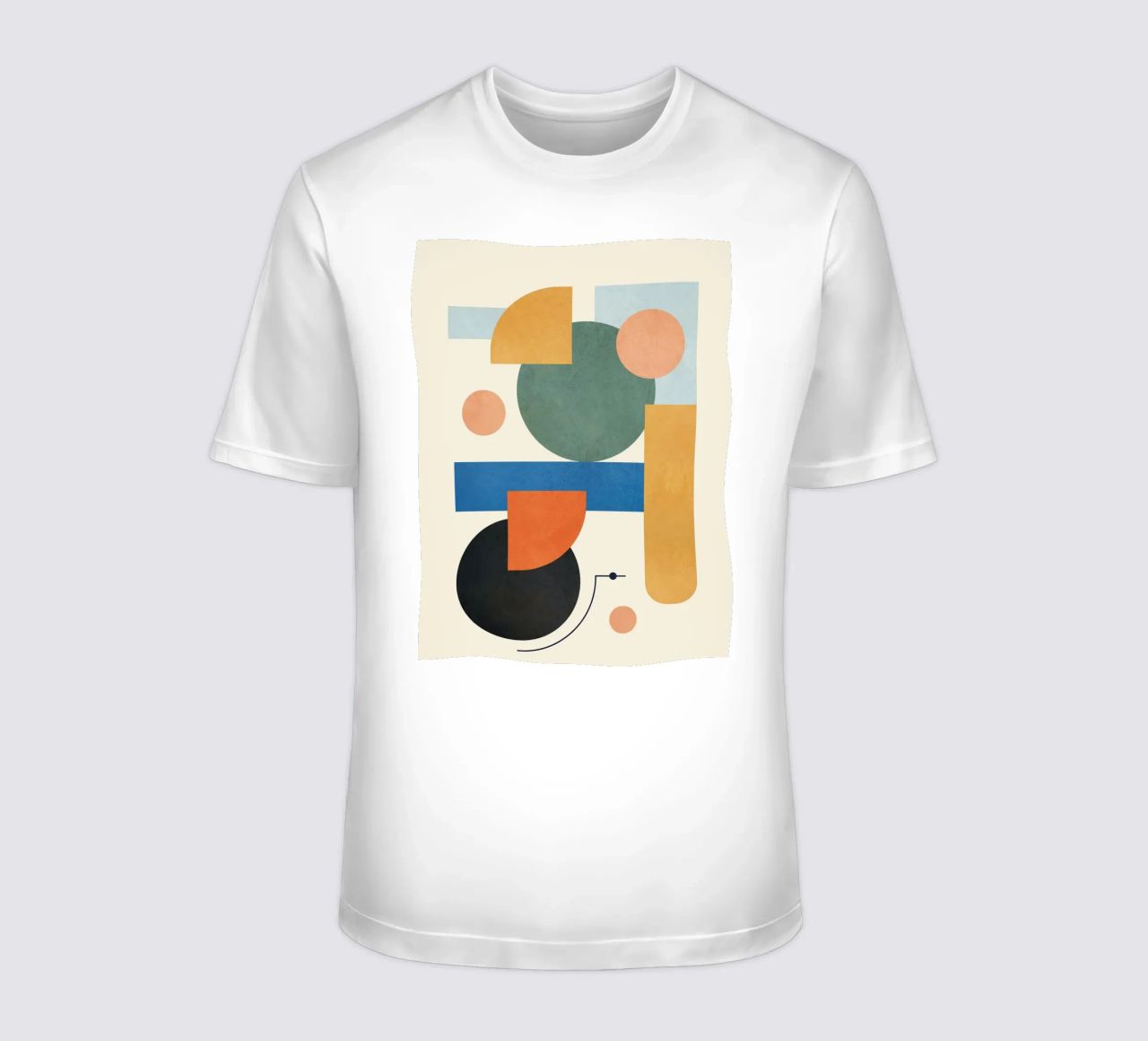 Geometric Color Play 01 t-shirt da cityart