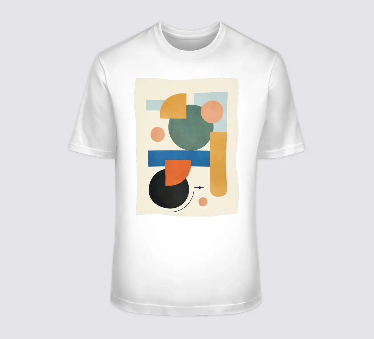 Geometric Color Play 01 t-shirt da cityart