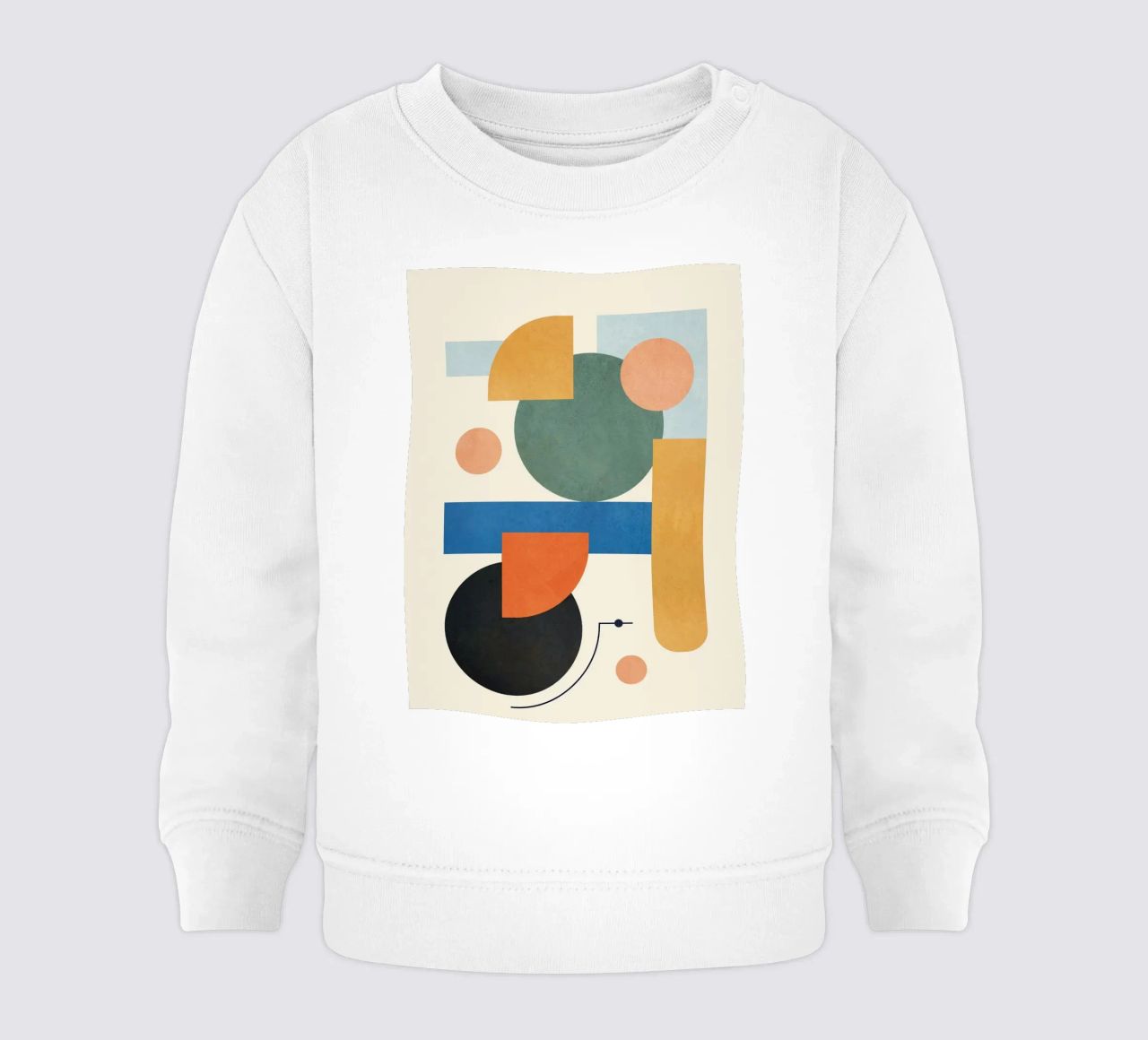 Geometric Color Play 01 felpa neonato da cityart