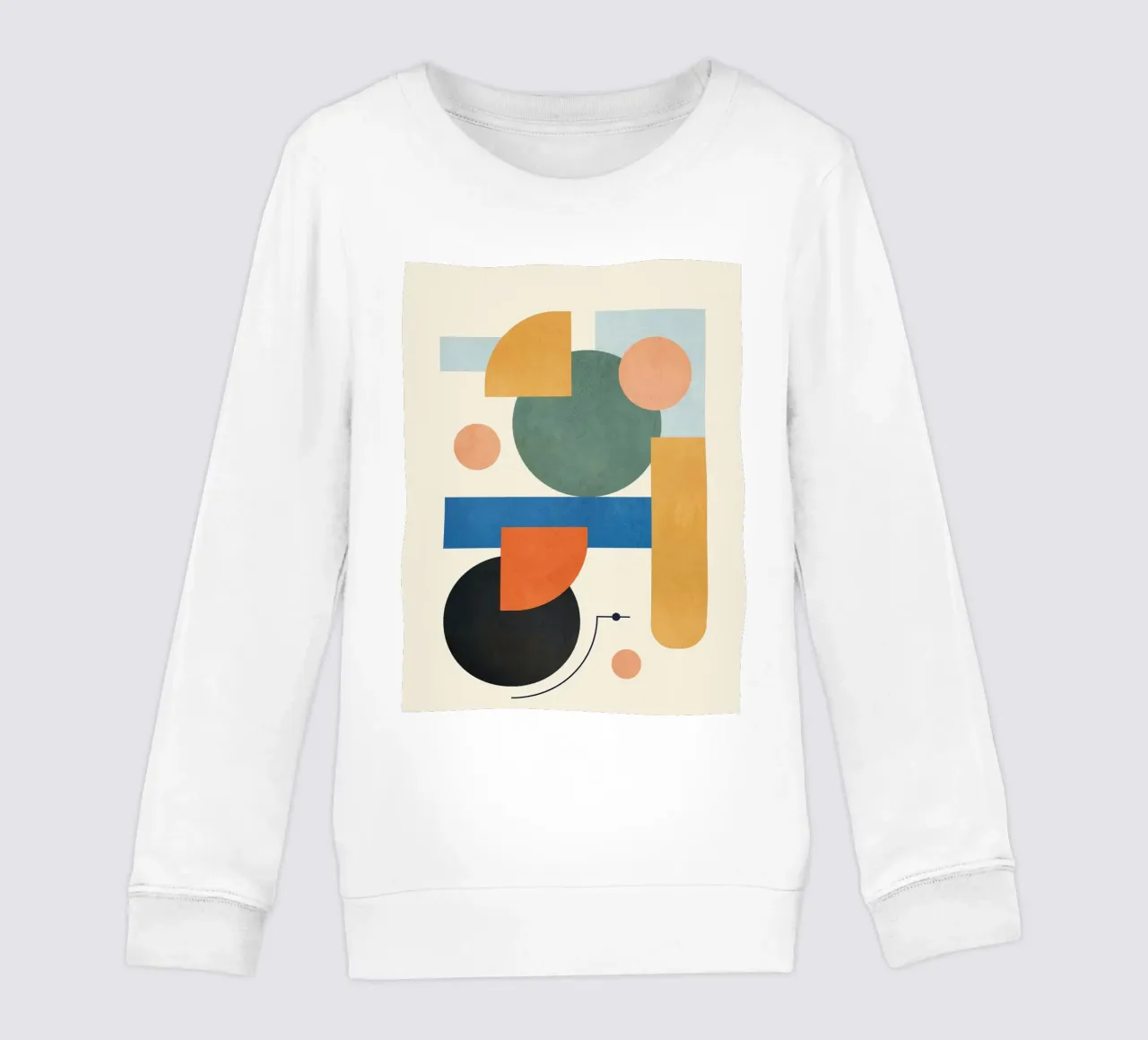 Geometric Color Play 01 felpa bambino da cityart