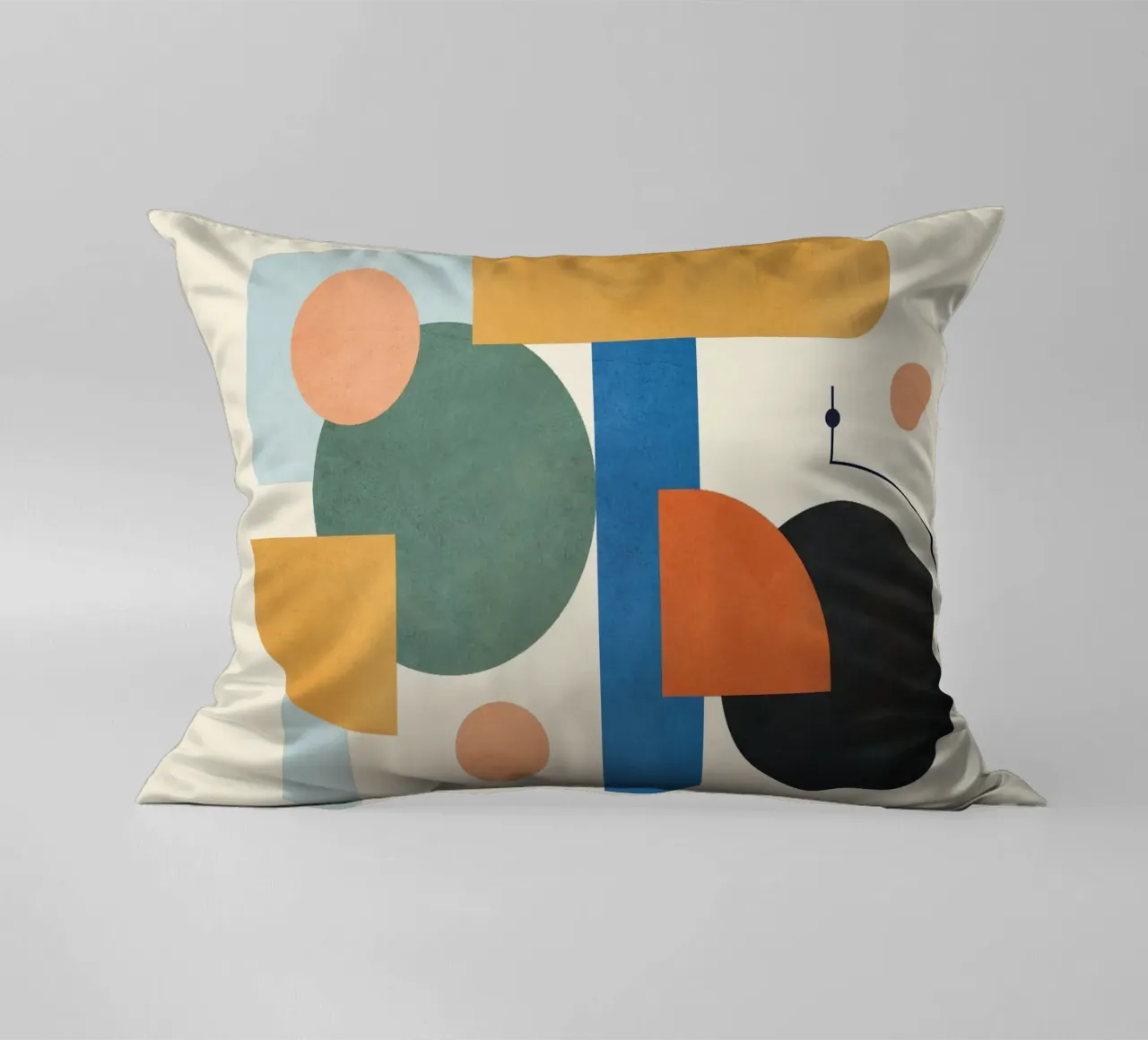 Geometric Color Play 01 cuscino da cityart