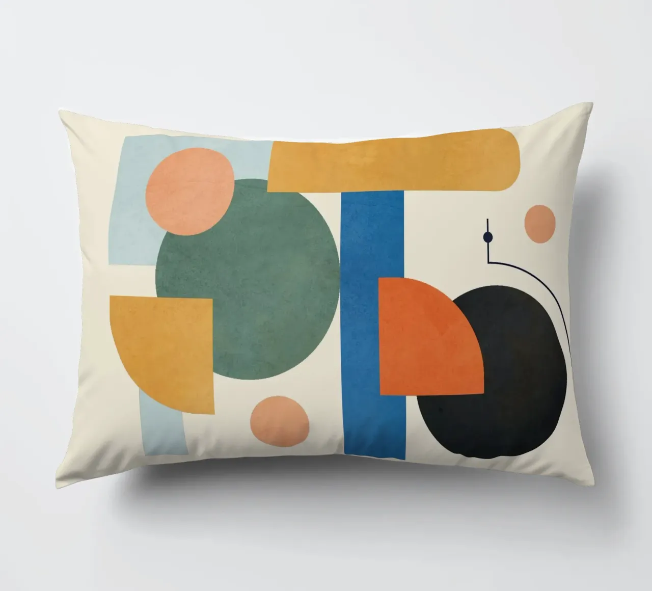 Geometric Color Play 01 cuscino da cityart