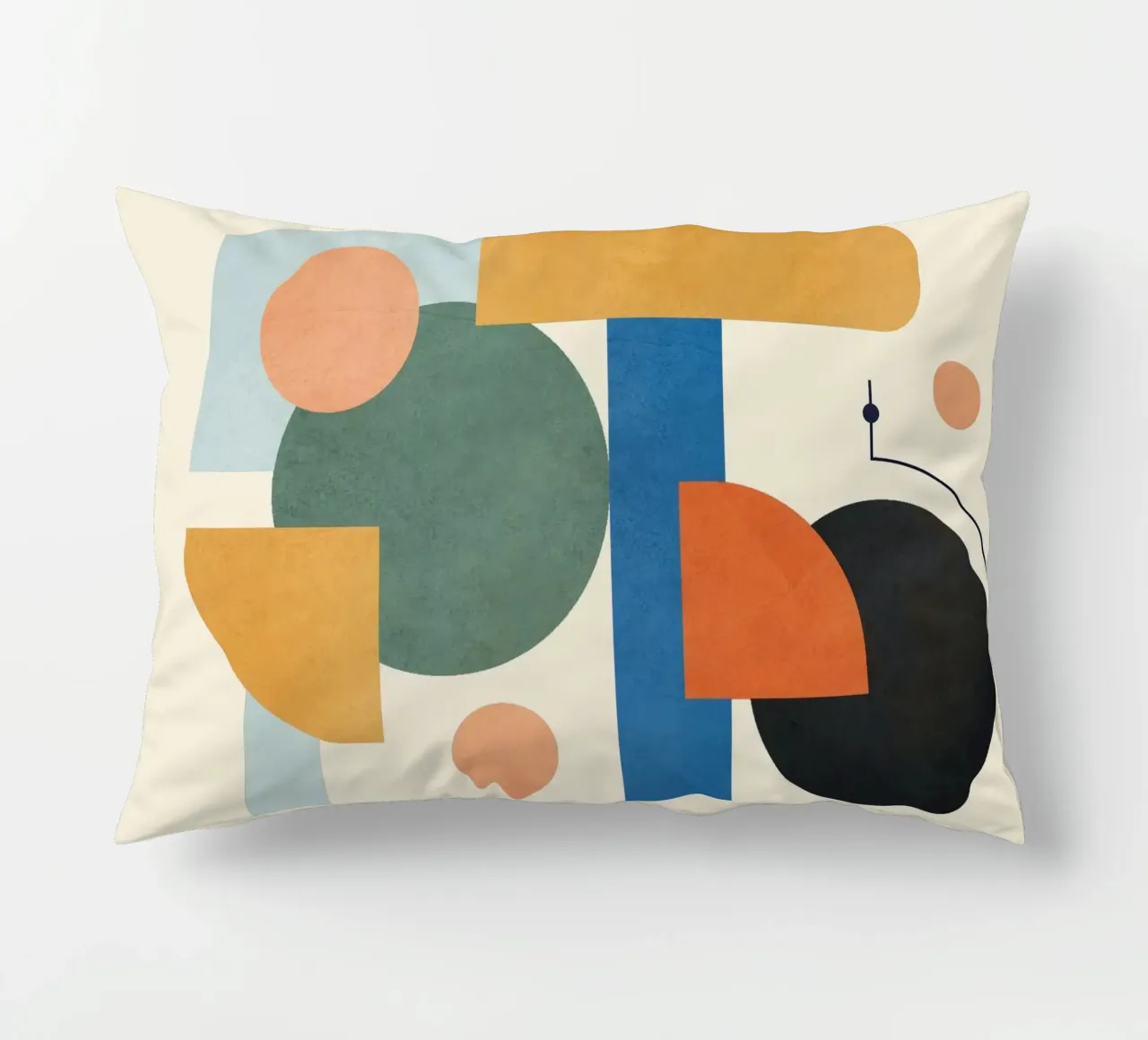 Geometric Color Play 01 cuscino da cityart