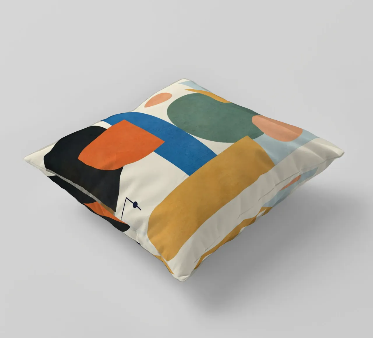 Geometric Color Play 01 cuscino da cityart