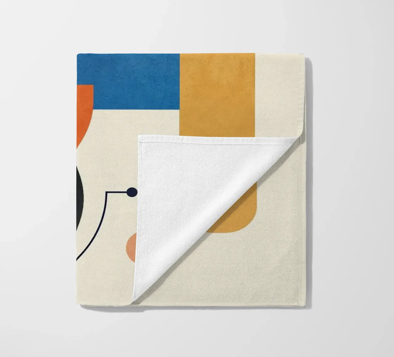 Geometric Color Play 01 telo mare da cityart