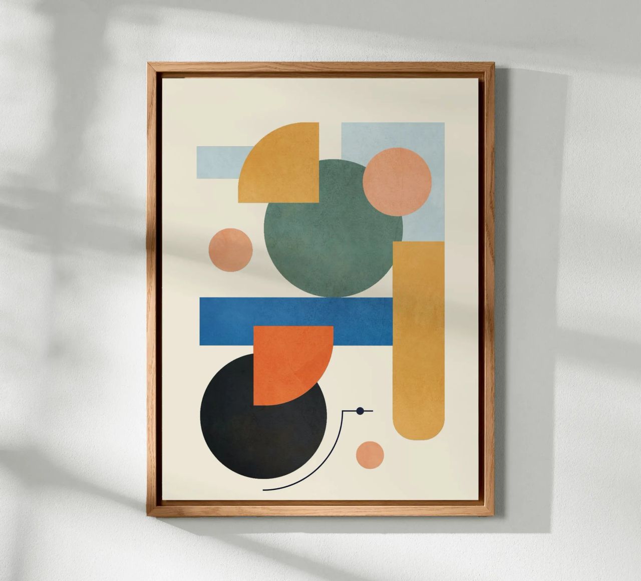 Geometric Color Play 01 alluminio dibond da cityart