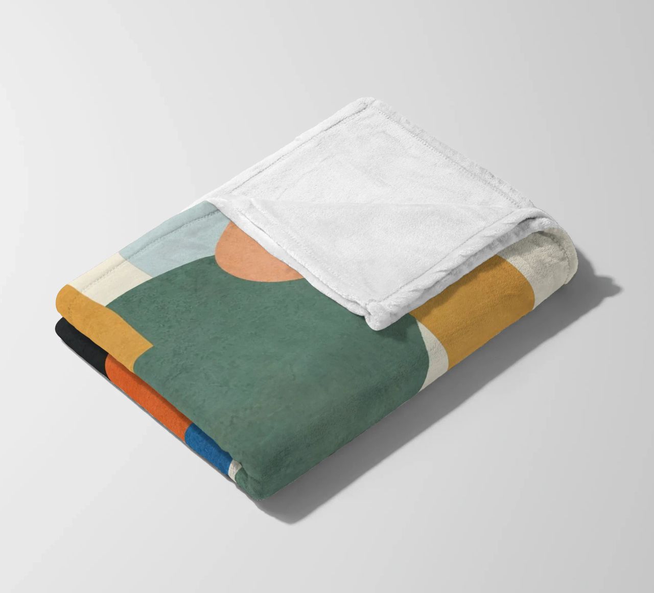 Geometric Color Play 01 coperta in pile da cityart