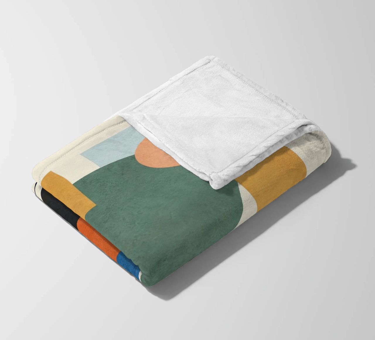 Geometric Color Play 01 coperta in pile da cityart