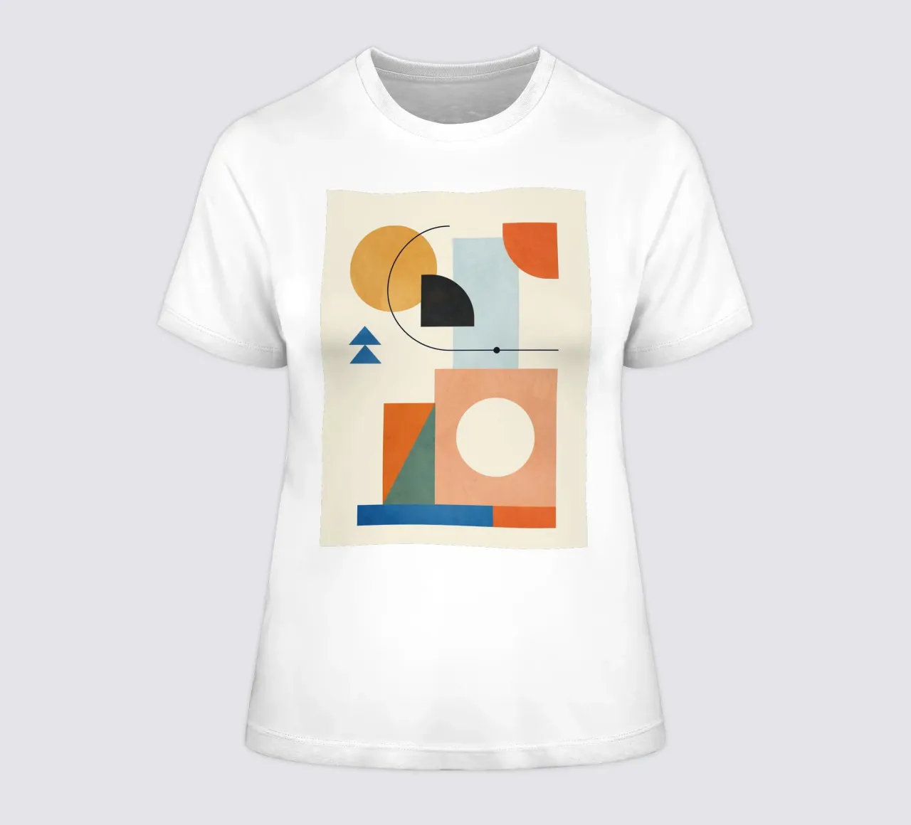 Geometric Color Play 02 t-shirt da donna da cityart