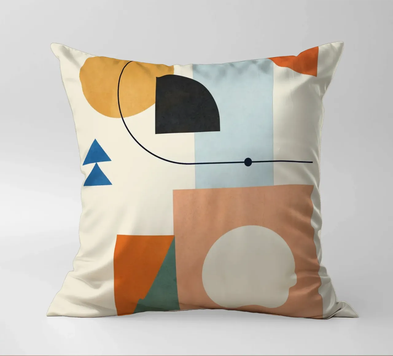 Geometric Color Play 02 cuscino da cityart