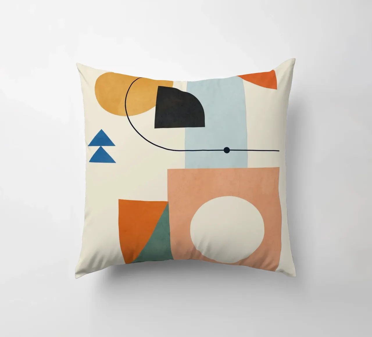 Geometric Color Play 02 cuscino da cityart