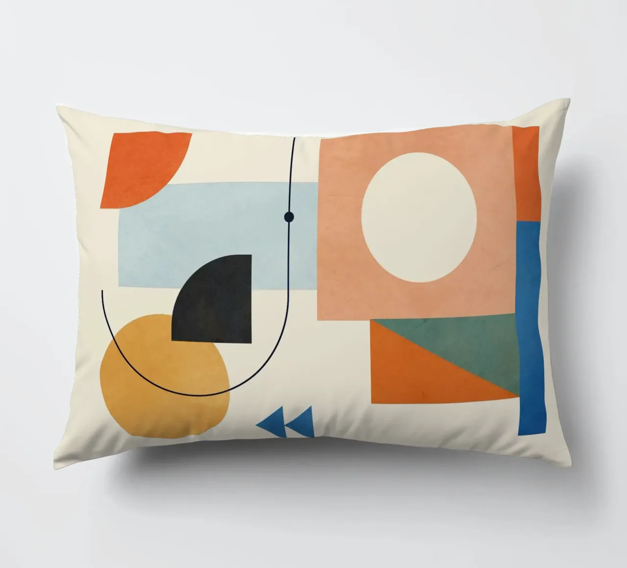 Geometric Color Play 02 cuscino da cityart