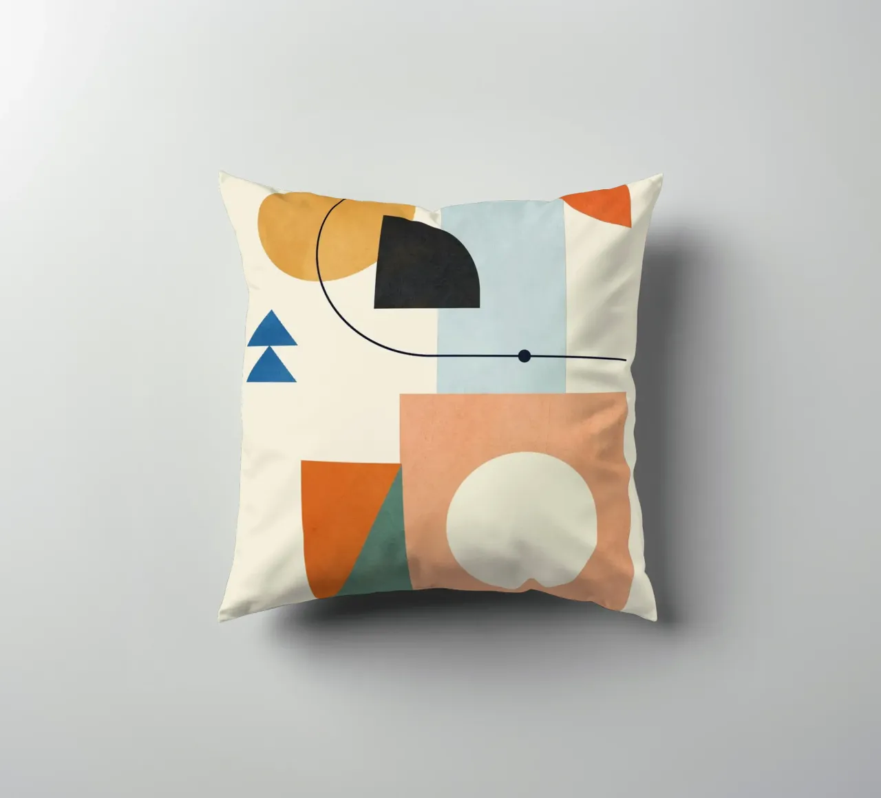 Geometric Color Play 02 cuscino da cityart