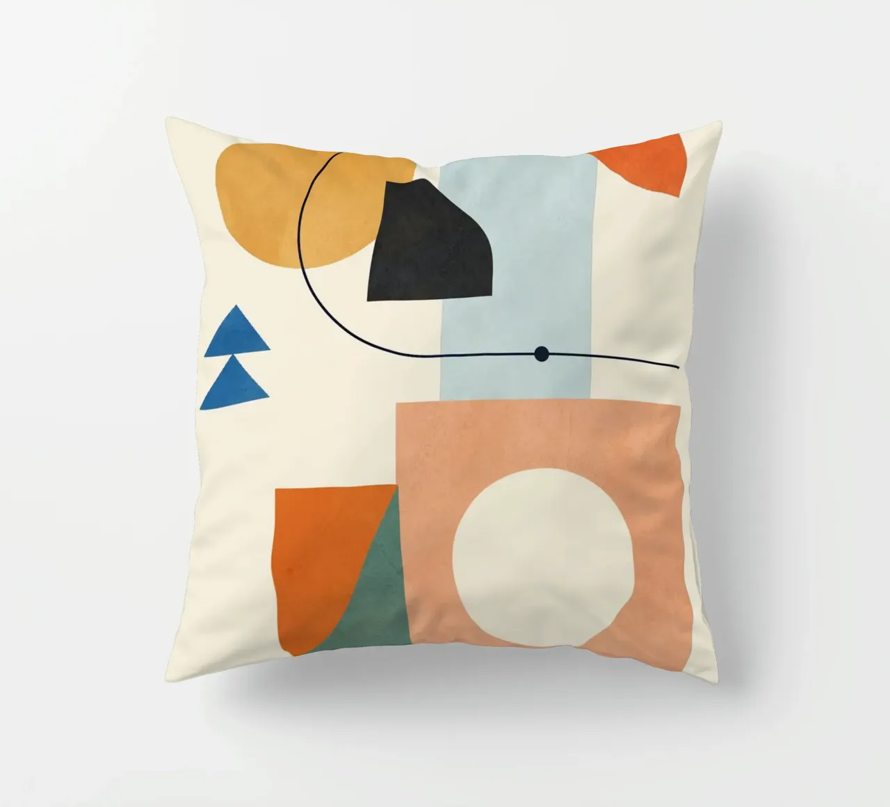 Geometric Color Play 02 cuscino da cityart