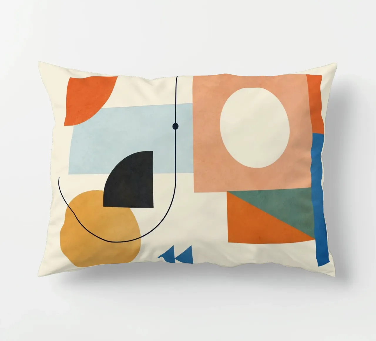 Geometric Color Play 02 cuscino da cityart