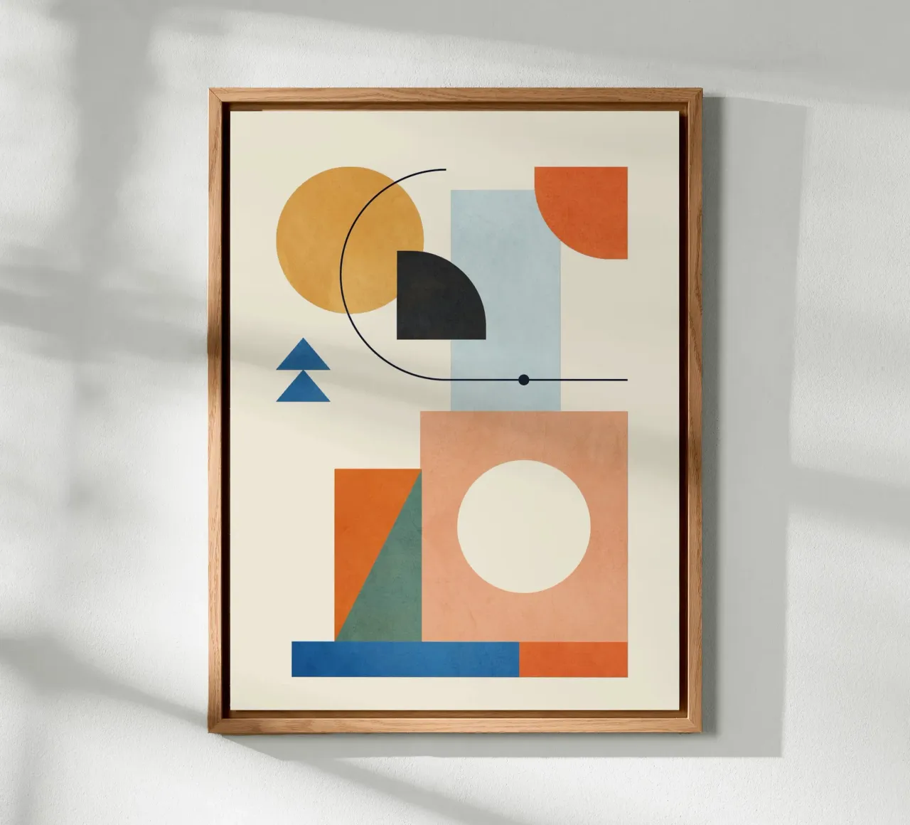 Geometric Color Play 02 alluminio dibond da cityart