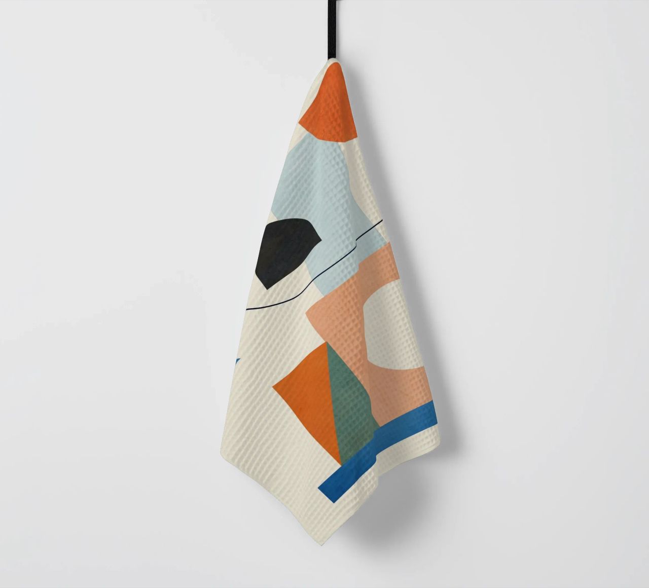 Geometric Color Play 02 torchon de cityart