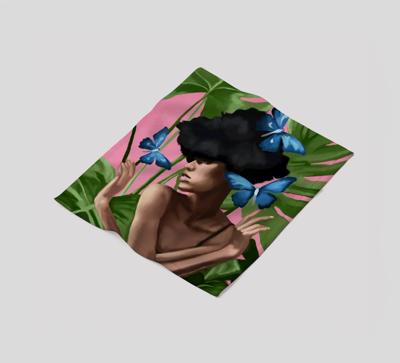 Imagination Fleecedecke von Nadjaa