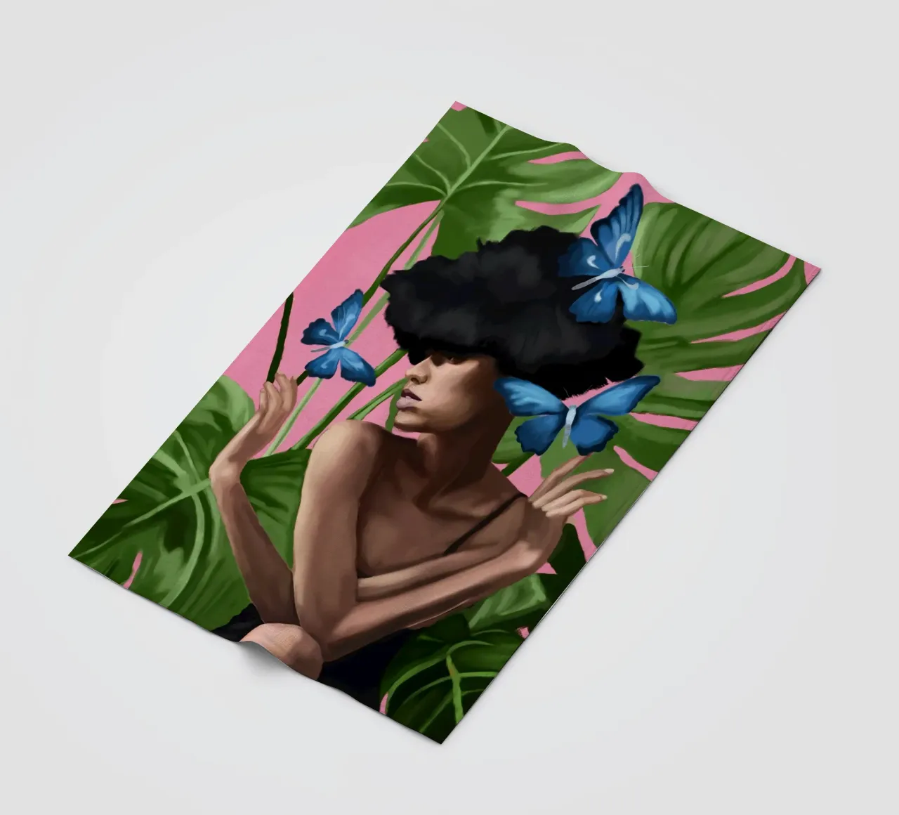 Imagination Fleecedecke von Nadjaa